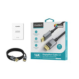 NNEDSZ CHOETECH XDD02 16K 60Hz DP to DP Cable 2M