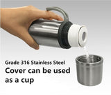 NNEDSZ Perfect Sus 316 Thermal Bottle - Silver
