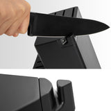 NNEDSZ Warmot 15-Piece Ultra Sharp German Stainless Chef Knife Set with Sharpener Block (826)