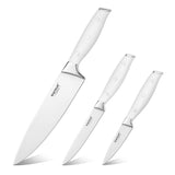 NNEDSZ Warmot 3 Piece Ultra Sharp Chefs Knife Set with Gift Box (888-3)