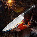 NNEDSZ Warmot 3-Piece High Carbon Stainless Steel Cooking Knife Triple Riveted Handle with Gift Box(997-3)