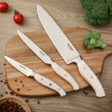 NNEDSZ Warmot 3-Piece Ultra Sharp Chefs Knife Set with Gift Box (956-3)