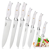 NNEDSZ Warmot 7-Piece Ultra Sharp Chefs Knife Set with Gift Box (956-7)