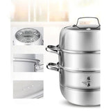 NNEDSZ Zhang Xiao Quan 28cm 3-Tier Steamer