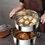 NNEDSZ Zhang Xiao Quan 28cm 3-Tier Steamer