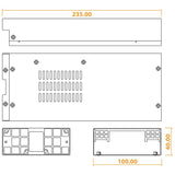 NNEDSZ SS-460H1U H1U 1U POWER SUPPLY