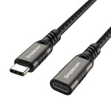 NNEDSZ Simplecom CAU620 USB-C Male to Female Extension Cable USB 3.2 Gen2 PD 100W 20Gbps 2M