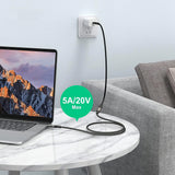 NNEDSZ Simplecom CAU620 USB-C Male to Female Extension Cable USB 3.2 Gen2 PD 100W 20Gbps 2M