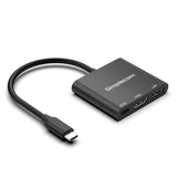 NNEDSZ Simplecom DA320 USB-C 3-In-1 Adapter USB 3.2 Gen 1 5Gbps PD HDMI 2.0 4K@60Hz