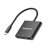 NNEDSZ Simplecom DA320 USB-C 3-In-1 Adapter USB 3.2 Gen 1 5Gbps PD HDMI 2.0 4K@60Hz