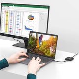 NNEDSZ Simplecom DA320 USB-C 3-In-1 Adapter USB 3.2 Gen 1 5Gbps PD HDMI 2.0 4K@60Hz