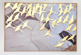 NNEDSZ Joy of Birds Framed Canvas Wall Art - Large
