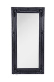 NNEDSZ LUX French Provincial Ornate Mirror - Black