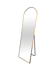 NNEDSZ Metal Arch Gold Free Standing Mirror - 50cm x 170cm