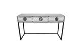 NNEDSZ Athens Mirrored Console Table -Black