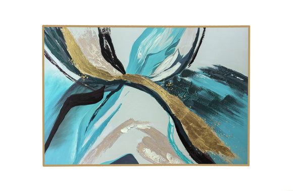 NNEDSZ Sage Framed Canvas Wall Art - Large