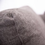 NNEDSZ Sunshine Single Sofa Love Chair Fabric Swivel Armchair - Grey