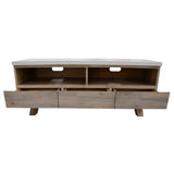 NNEDSZ 150cm ETU Entertainment TV Unit with Concrete Top - White