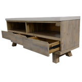 NNEDSZ 150cm ETU Entertainment TV Unit with Concrete Top - White