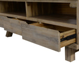 NNEDSZ 150cm ETU Entertainment TV Unit with Concrete Top - Grey
