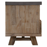 NNEDSZ 150cm ETU Entertainment TV Unit with Concrete Top - Grey