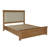 NNEDSZ Jade 5pc King Bed Suite Bedside Dresser Bedroom Furniture Package - Natural