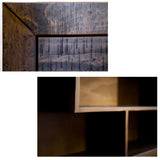 NNEDSZ Catmint Bed Frame Queen Size Wood Mattress Base With Storage Drawers Grey Stone