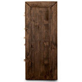 NNEDSZ Catmint Tallboy 7 Chest of Drawers Pine Wood Bed Storage Cabinet - Grey Stone