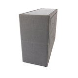 NNEDSZ Molly Dresser 6 Chest of Drawers Bedroom Storage Cabinet - Light Grey