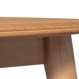 NNEDSZ Emilio 5pc 120cm Round Dining Table Set Fabric Chair Solid Ash Wood Oak
