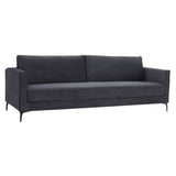 NNEDSZ McKinley  4 Seater Sofa Fabric Uplholstered Lounge Couch Charcoal