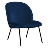 NNEDSZ Giovanna Fabric Occasional Accent Chair Navy