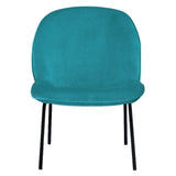 NNEDSZ Giovanna Fabric Occasional Accent Chair Blue