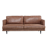 NNEDSZ 2 + 3 Seater Sofa Set Fabric Uplholstered Lounge Couch Brown