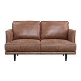 NNEDSZ 2 + 3 Seater Sofa Set Fabric Uplholstered Lounge Couch Brown