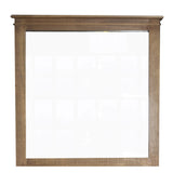NNEDSZ Jade Dresser Mirror Vanity Dressing Table Solid Wood Frame - Natural