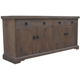 NNEDSZ Florence  Buffet Table 180cm 2 Door 4 Drawer Solid Mango Timber Wood