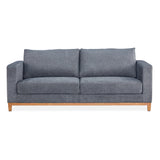 NNEDSZ Emily 2 Seater Sofa Fabric Uplholstered Lounge Couch Grey