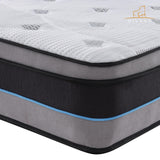 NNEDSZ Cloud Dreams King Single Pocket Spring Luxury Plush Top 28cm Mattress
