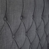 NNEDSZ Honeydew Double Size Bed Frame Timber Mattress Base With Storage Drawers - Grey