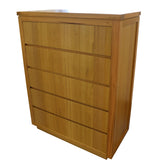 NNEDSZ Rosemallow 2pc Bedside 1 Tallboy Bedroom Package Chest of Drawers Set Cabinet