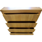 NNEDSZ Rosemallow 2pc Bedside 1 Tallboy Bedroom Package Chest of Drawers Set Cabinet
