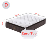 NNEDSZ Luxe Dreams Double Size 7 Zones Pocket Spring Premium Medium Feel 34cm Mattress