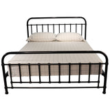 NNEDSZ Metallica Queen Bed Size Metal Frame Platform Mattress Base - Black