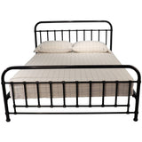 NNEDSZ Metallica Double Bed Size Metal Frame Platform Mattress Base - Black