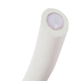 NNEDSZ Aster Crossback Dining Chair Set of 8 Solid Birch Timber Wood Ratan Seat - White