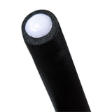 NNEDSZ Aster Crossback Dining Chair Set of 8 Solid Birch Timber Wood Ratan Seat - Black