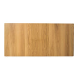 NNEDSZ Cusco 150cm - 190cm Extendable Dining Table Scandinavian Style Solid Rubberwood