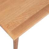 NNEDSZ Emilio 180cm Dining Table Scandinavian Style Solid Ash Wood Oak