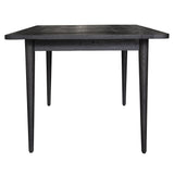 NNEDSZ Claire Dining Table 180cm Solid Oak Wood Home Dinner Furniture - Black